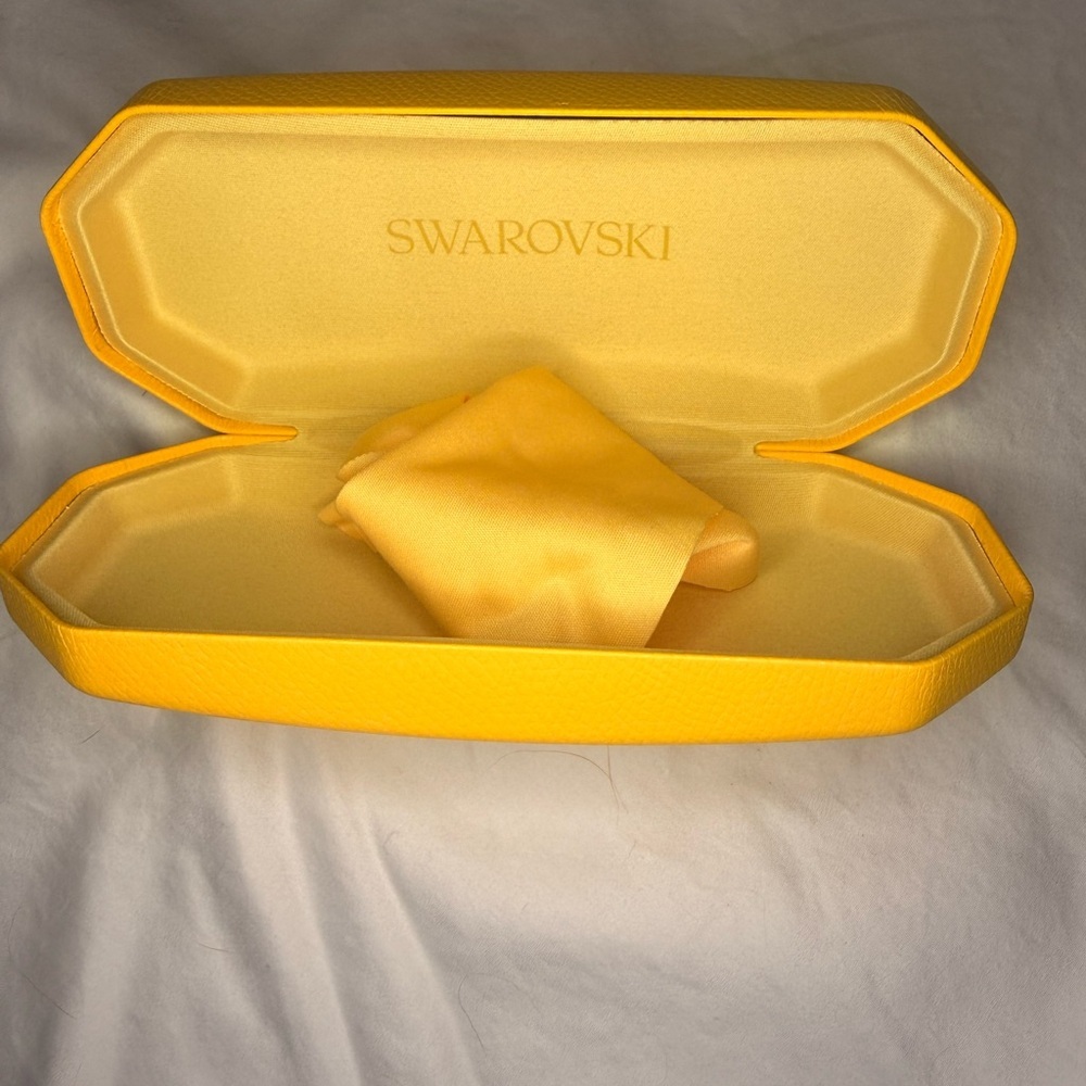 Swarovski Yellow Glasses Case - Picture 2 of 3